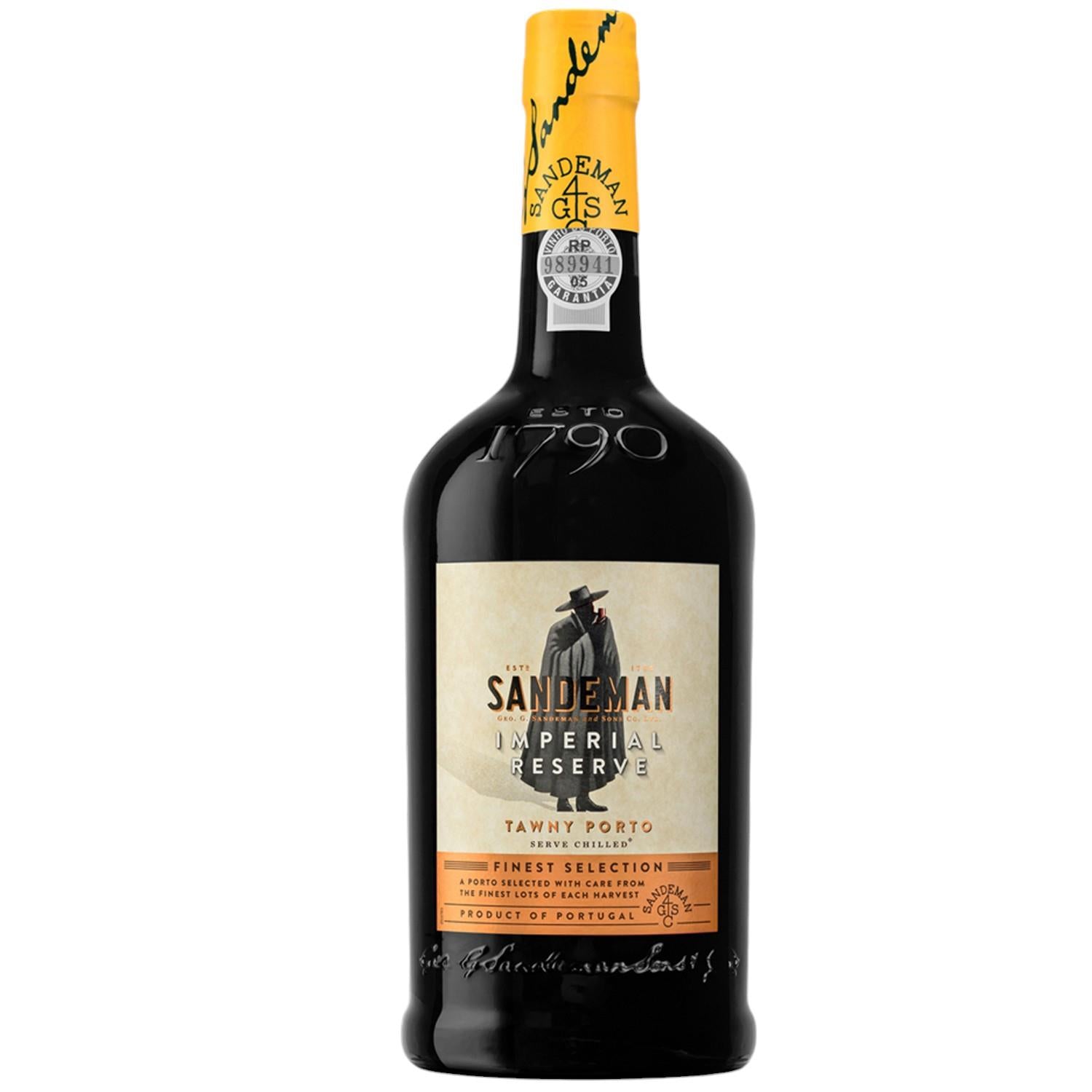 Sandeman Imperial Reserve Tawny Port - Damaged Label 75cl