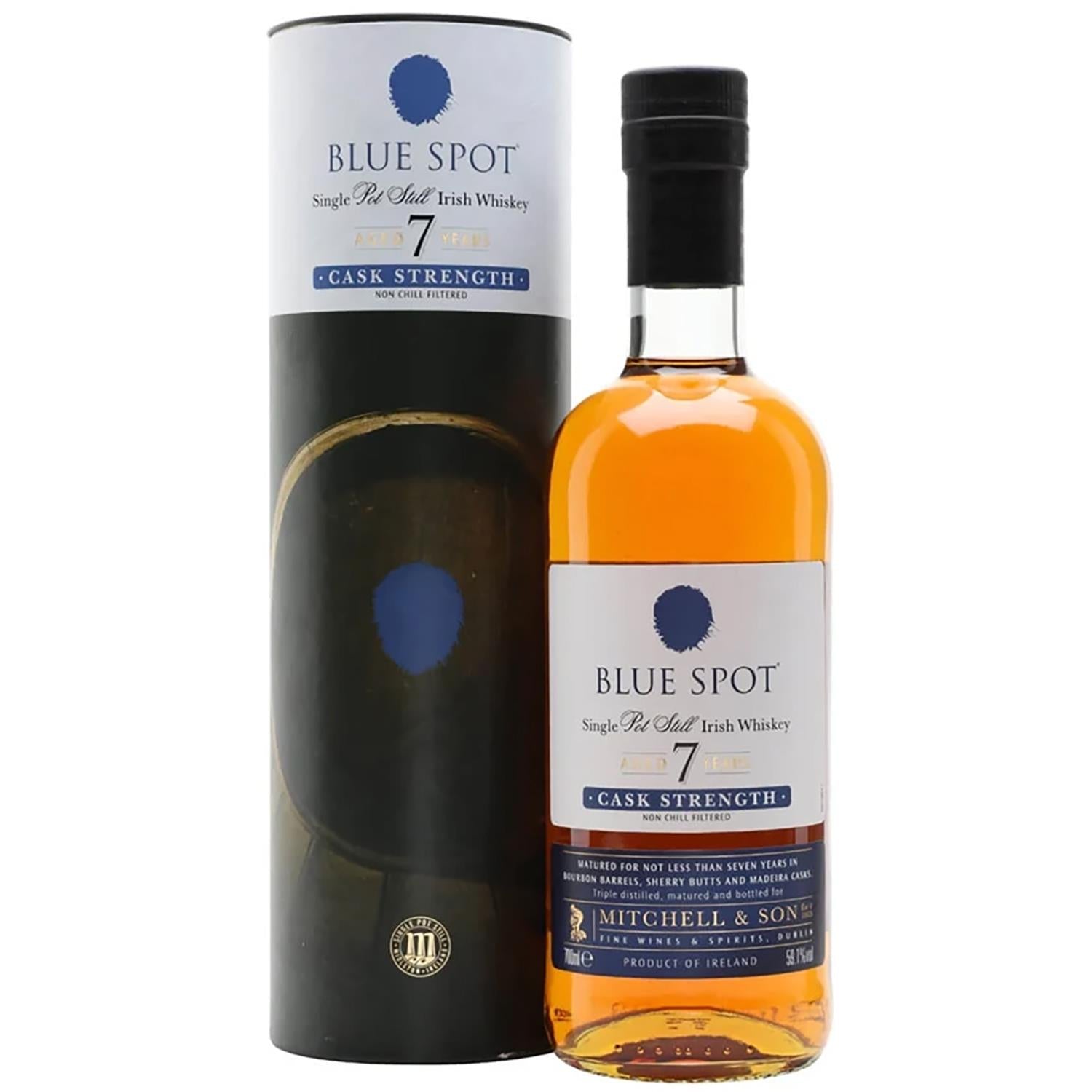 Blue Spot 7 Year Old Irish Whiskey 70cl