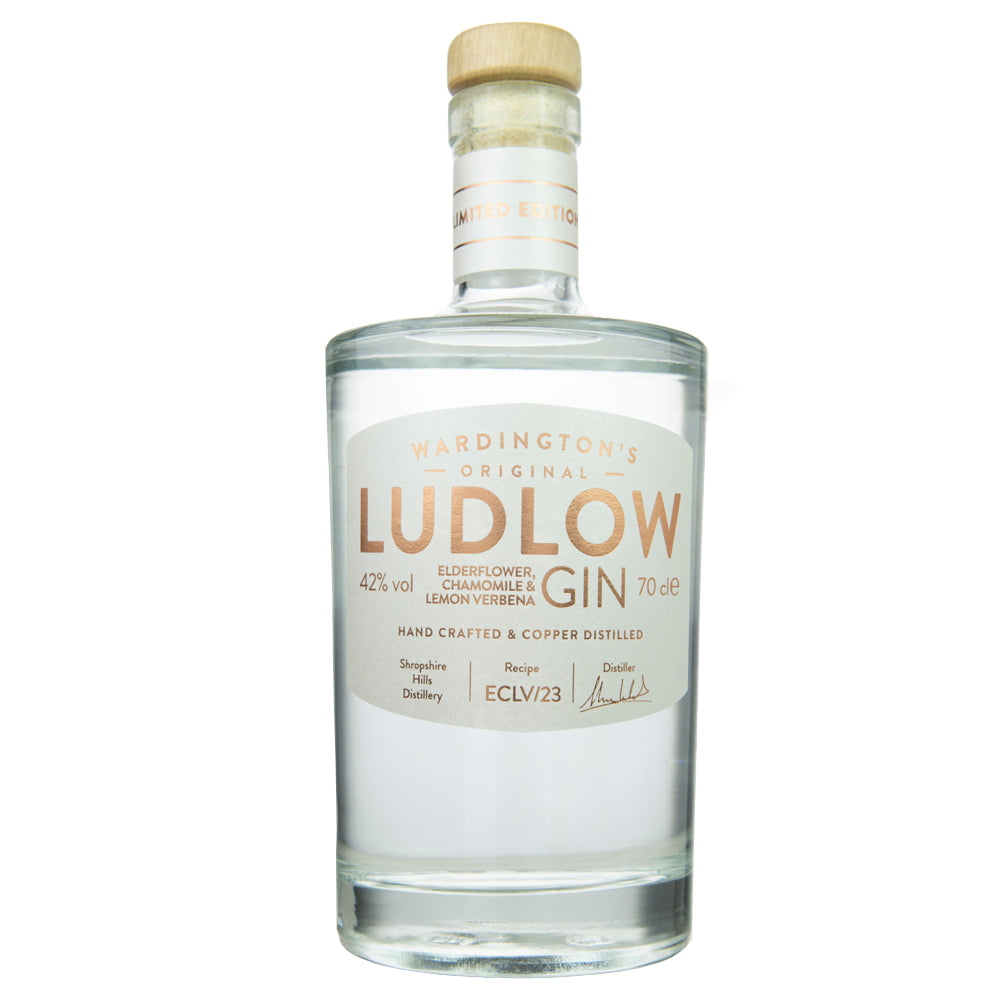 Ludlow Elderflower, Chamomile & Lemon Verbena Gin 70cl