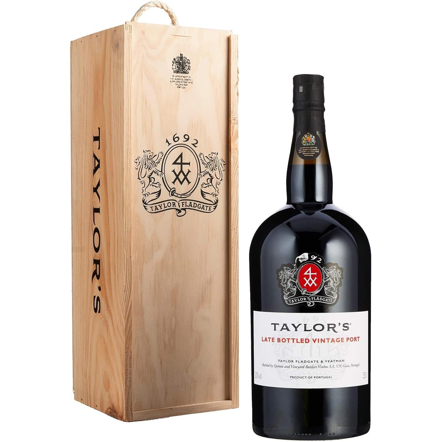 Taylors LBV Port 2018 Magnum in Wooden Gift Box 150cl