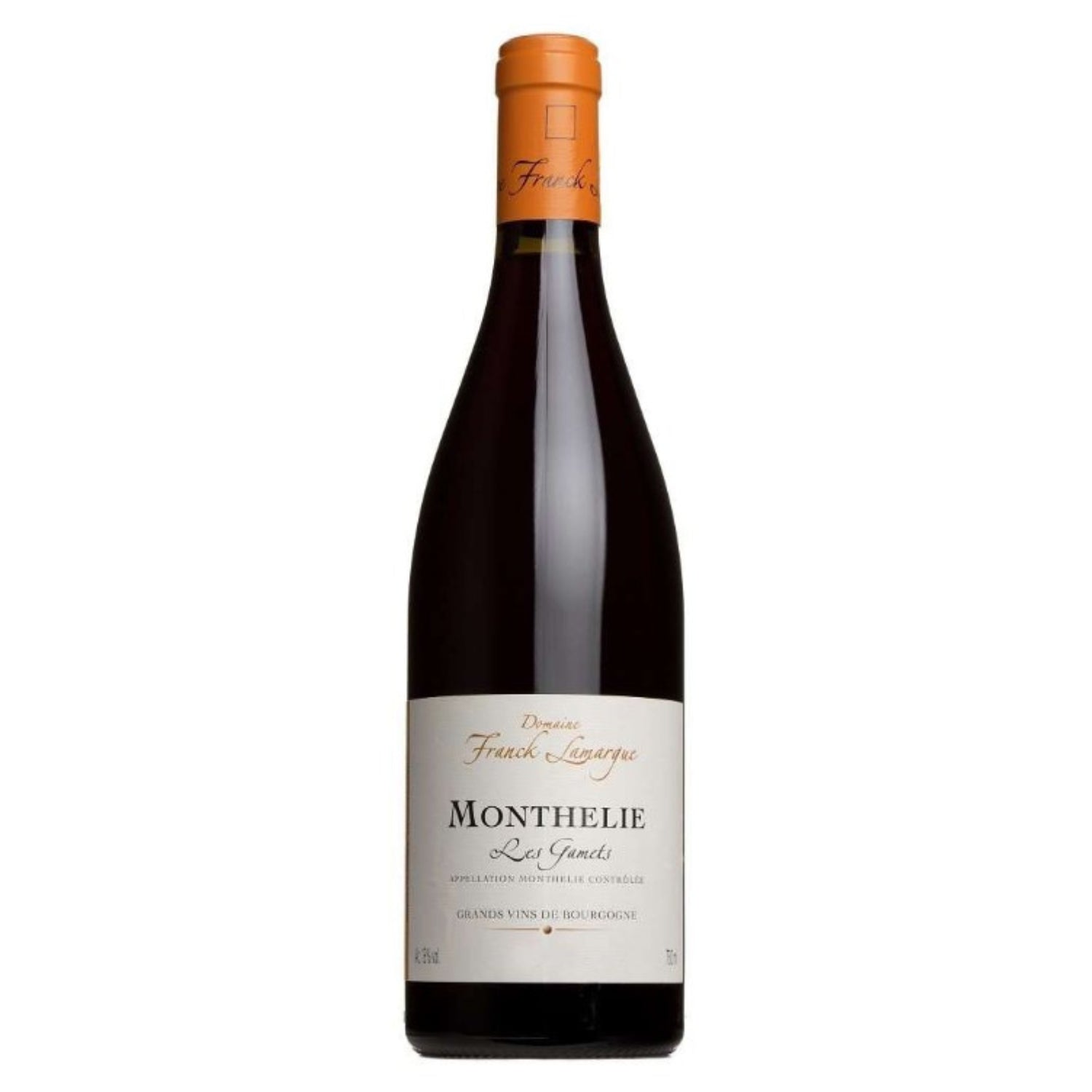 Domaine Franck Lamargue Monthelie Les Gamets 2019 75cl