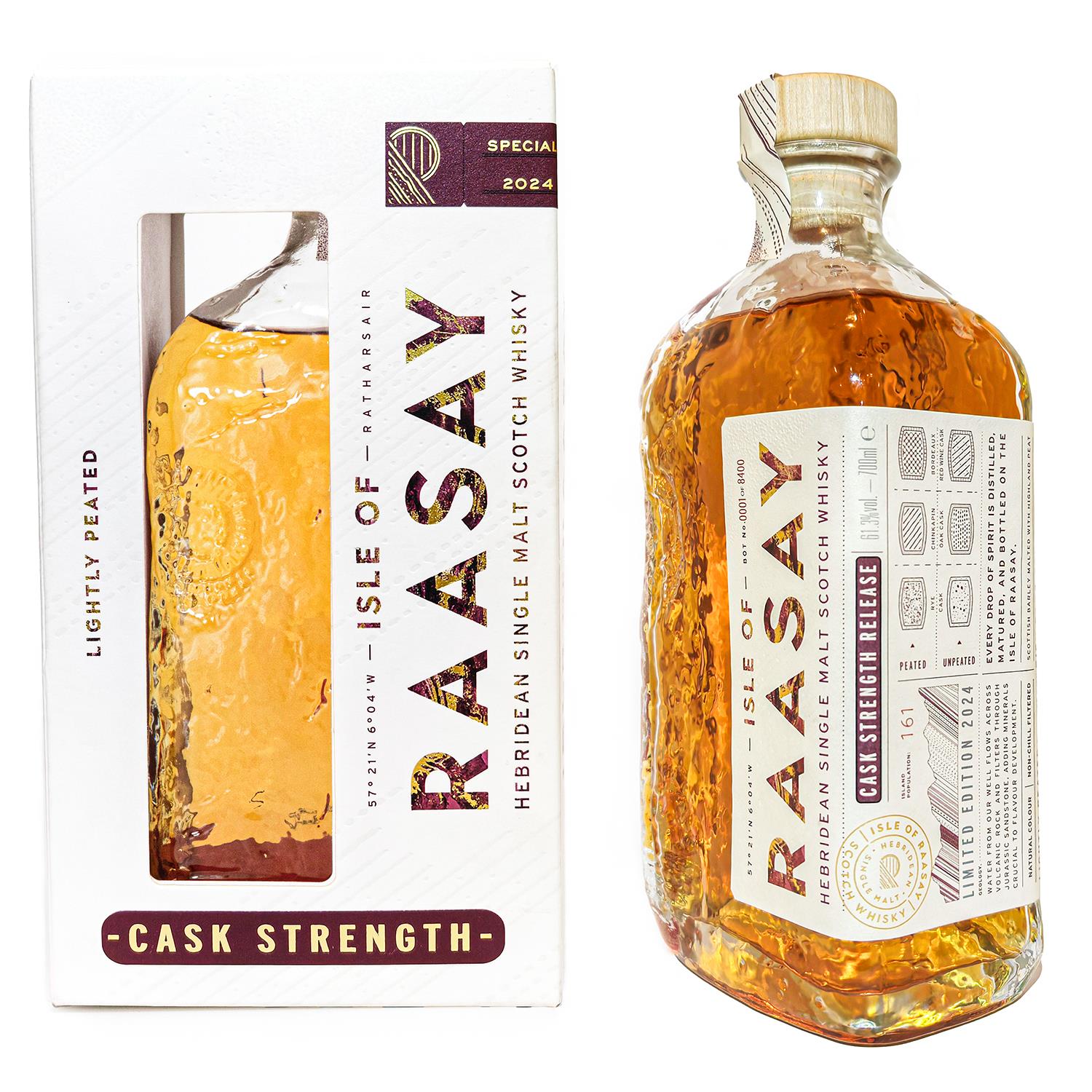 Isle Of Raasay Cask Strength 2024 Release Whisky 70cl