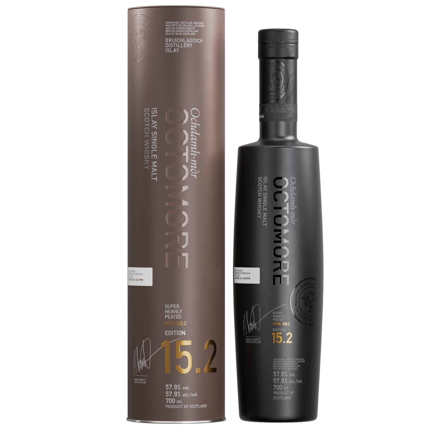 Bruichladdich Octomore 15.2 Single Malt Whisky 70cl