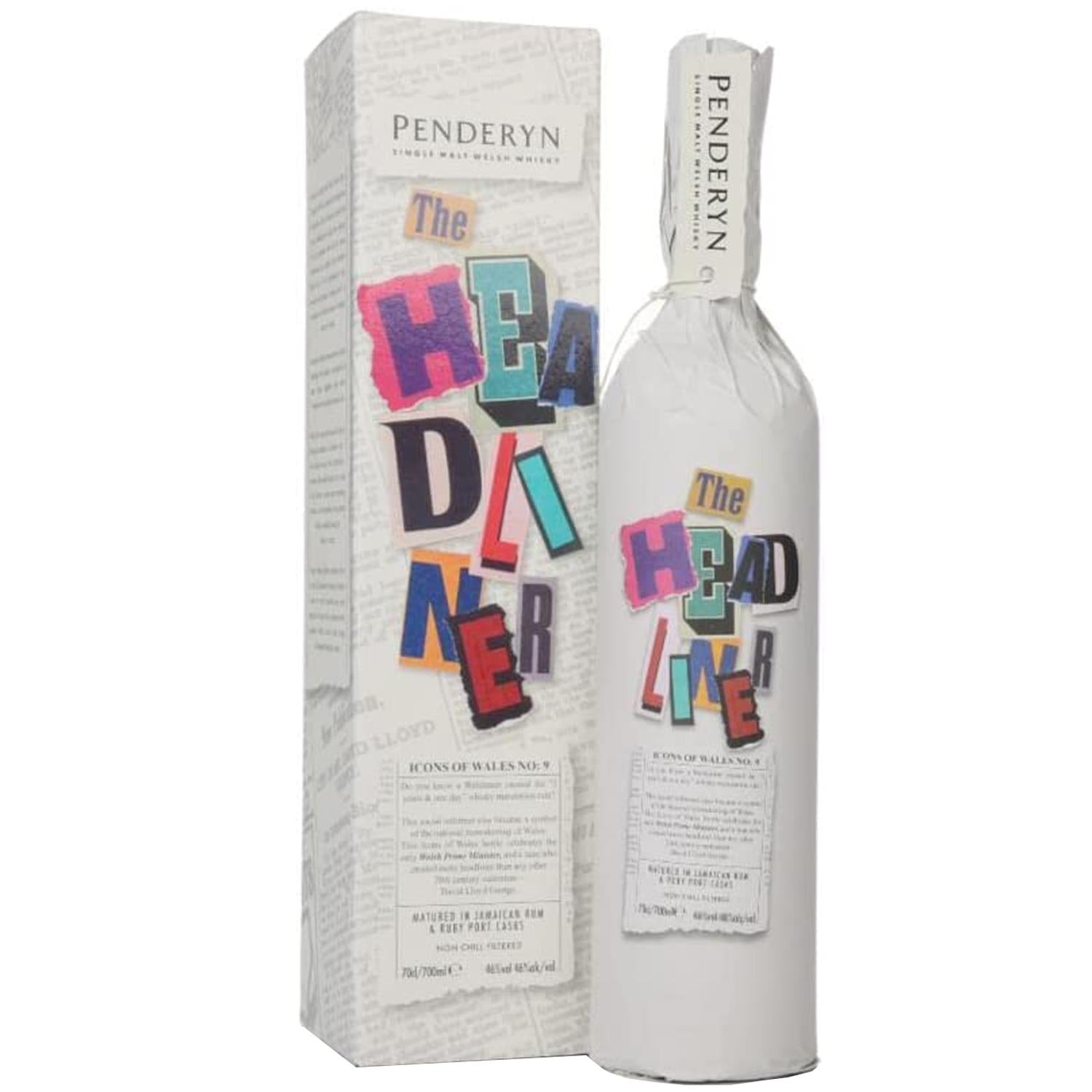 Penderyn The Headliner Whisky 70cl