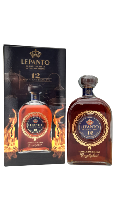 Brandy Lepanto aged in 12 years  70cl astucciato
