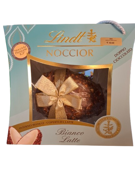 Uovo doppio cioccolato latte e bianco 510g Lindt
