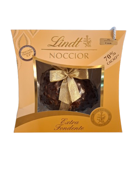 Uovo di cioccolato extra fondente con nocciole 510g. Lindt