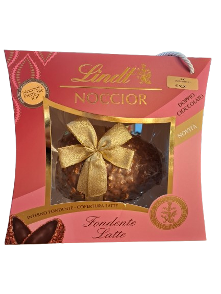 Uovo di cioccolato fondente e latte con nocciole 510g. Lindt