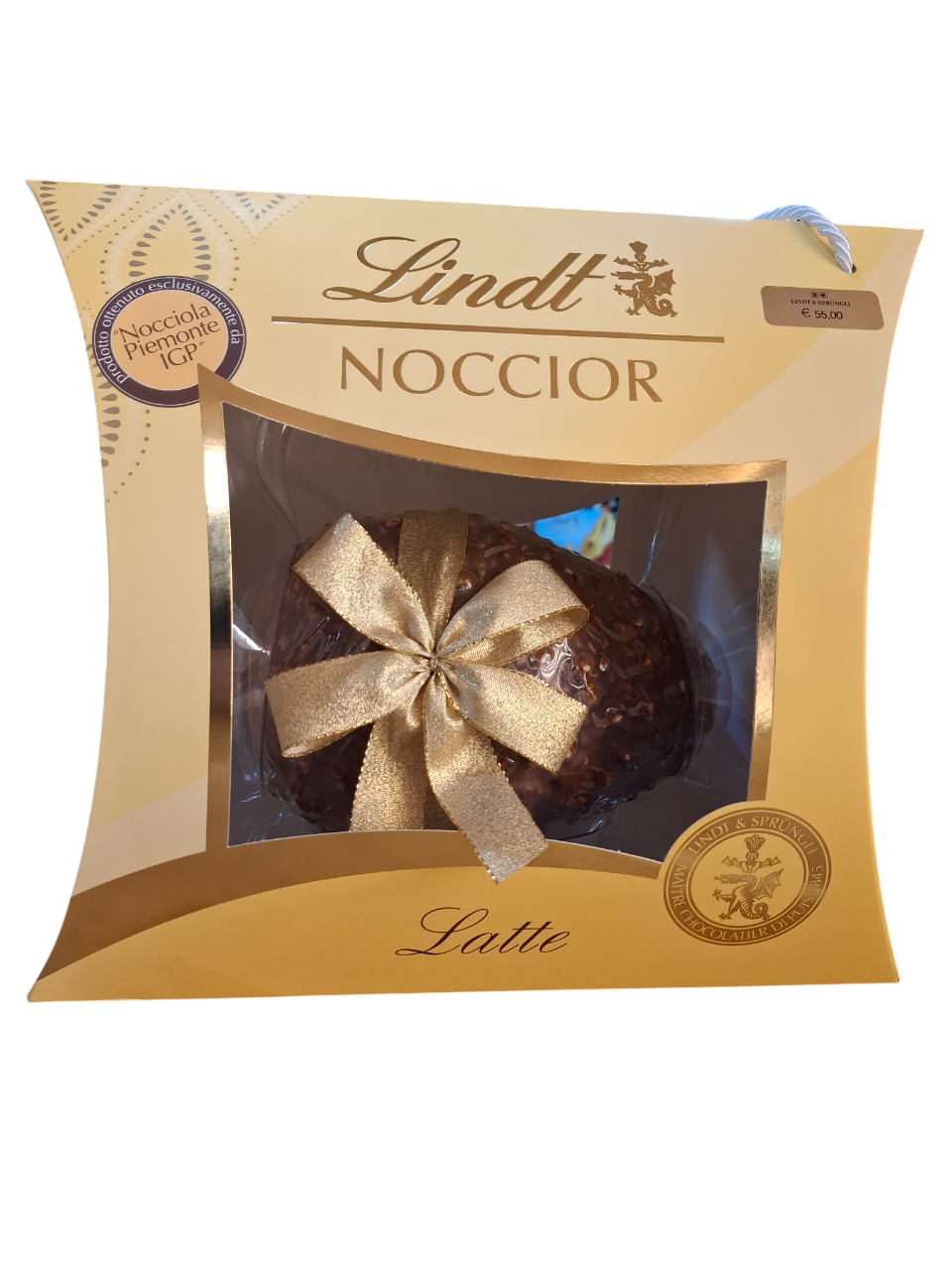 Uovo di cioccolato al latte con nocciole 610g. Lindt