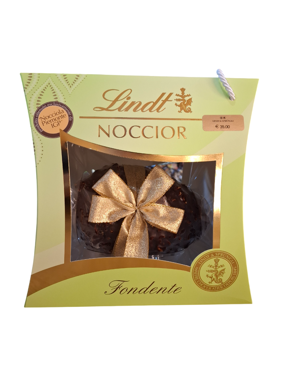 Uovo di cioccolato fondente con nocciole 390g Lindt