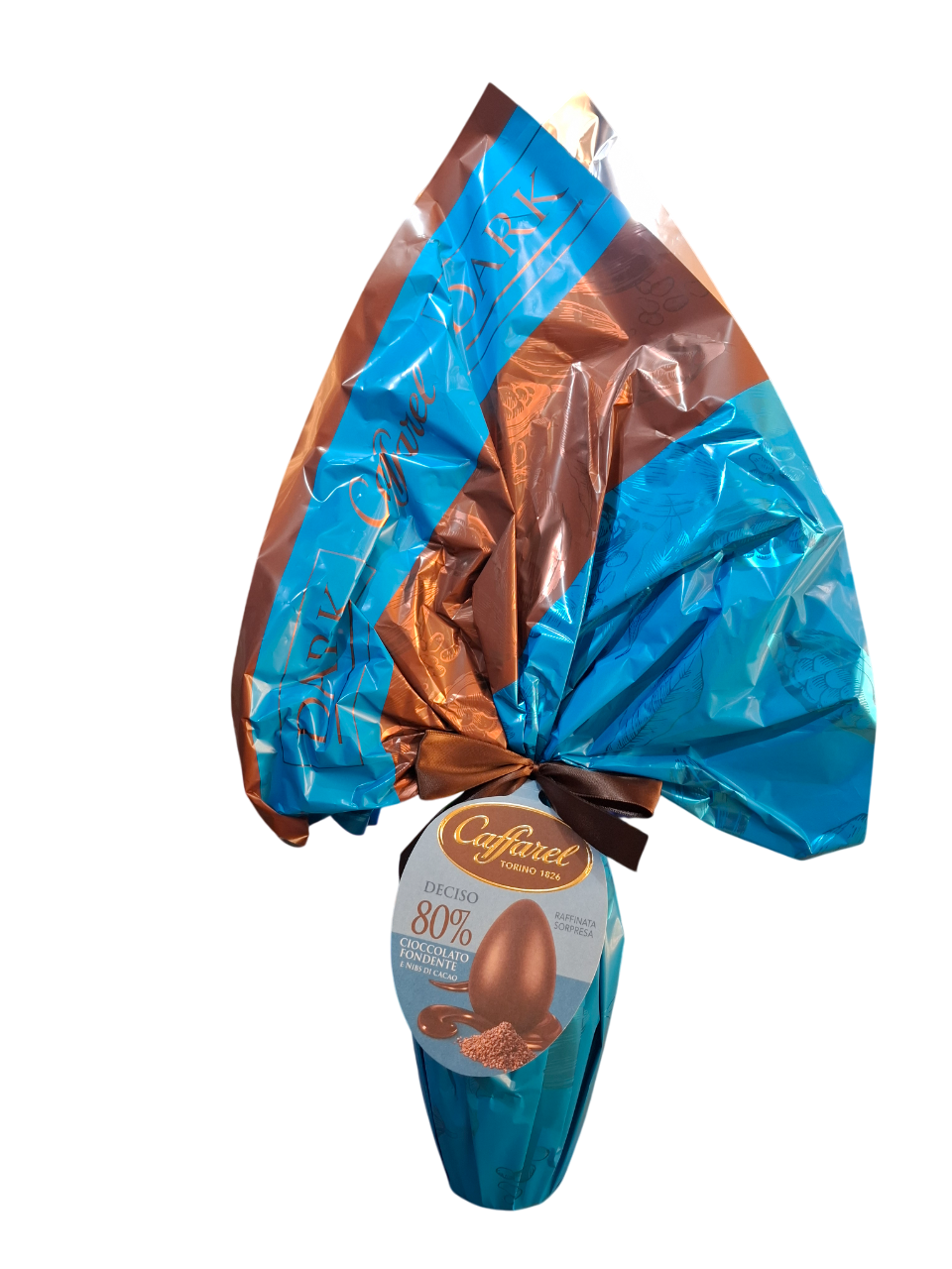 Uovo di cioccolato fondente 80% 230g. Caffarel
