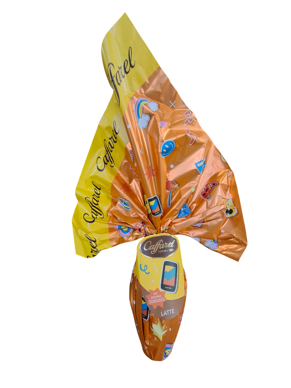 Uovo di cioccolato al latte 230g. Teenagers Caffarel
