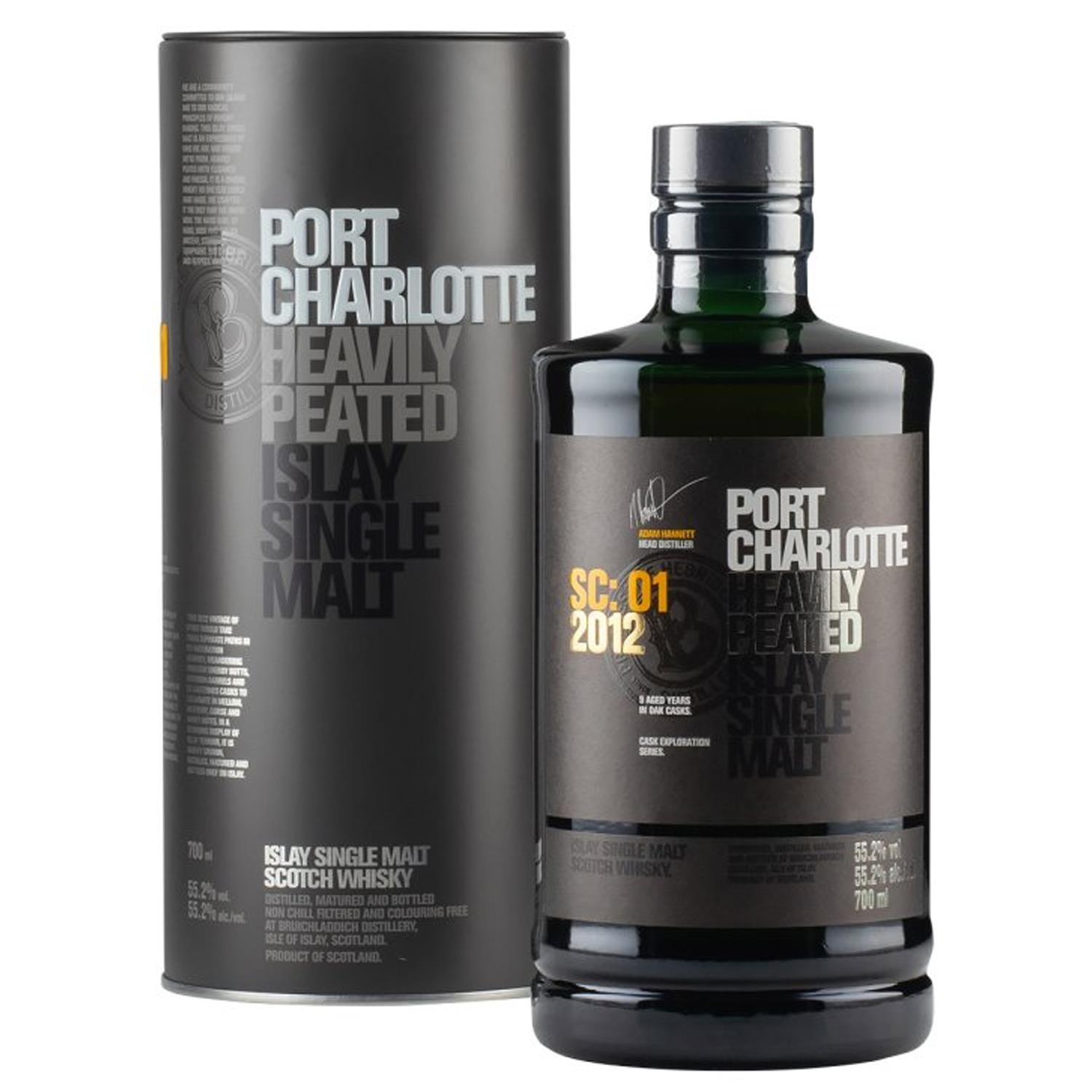 Bruichladdich Port Charlotte SC:01 2012 Whisky 70cl