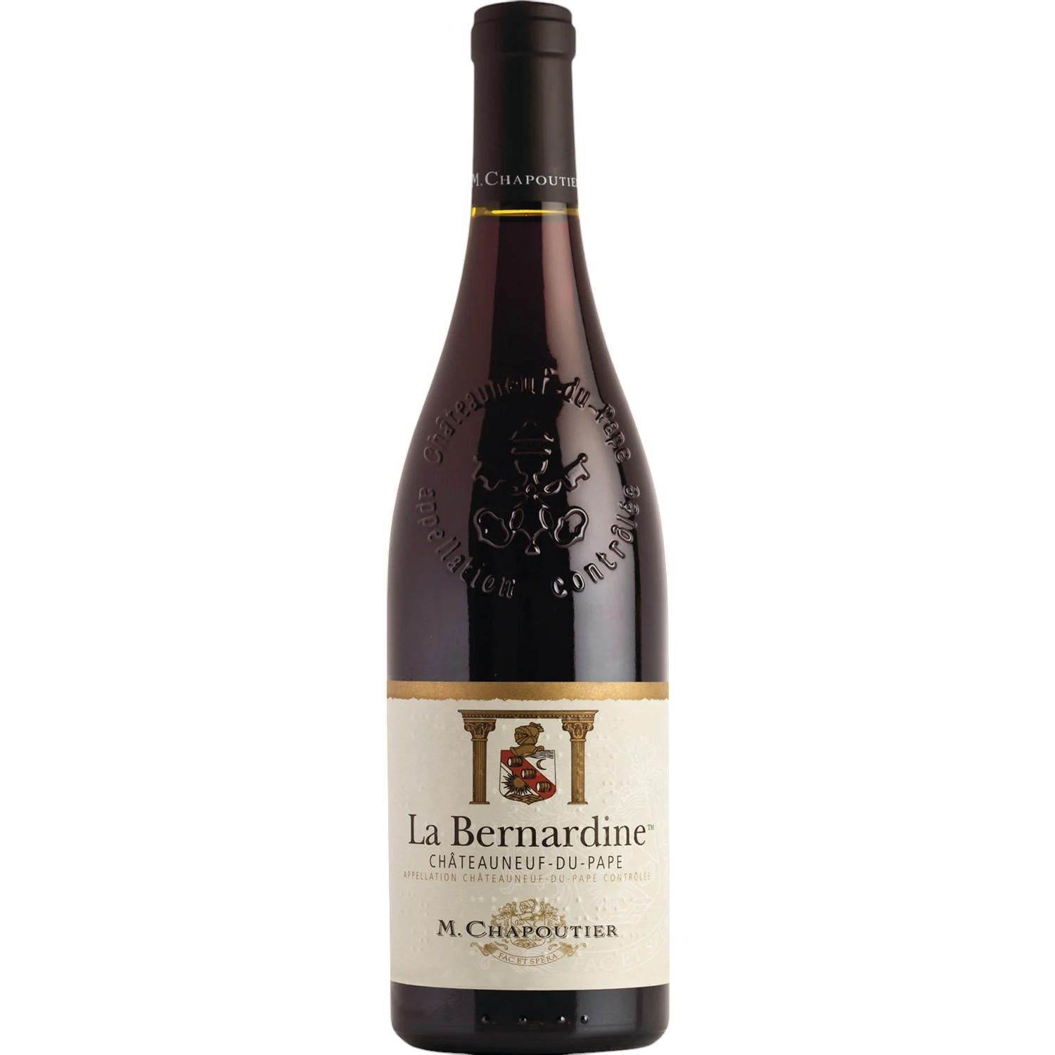 M. Chapoutier Chateauneuf Du Pape La Bernardine & Wine Stopper 75cl