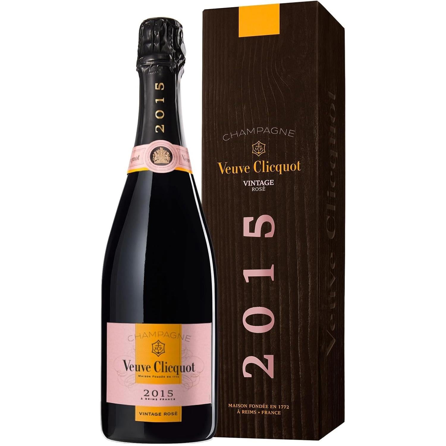Veuve Clicquot Vintage Reserve 2015 Rose Champagne 75cl