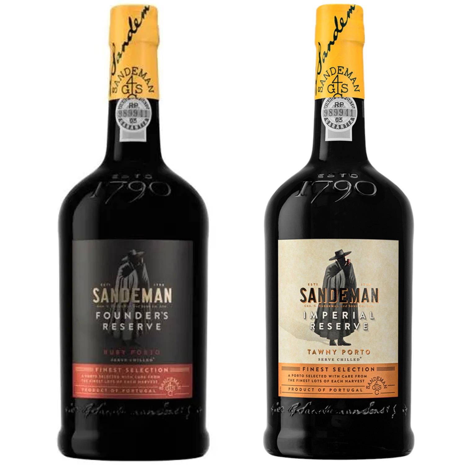 Sandeman Port Duo Gift 2 X 75cl