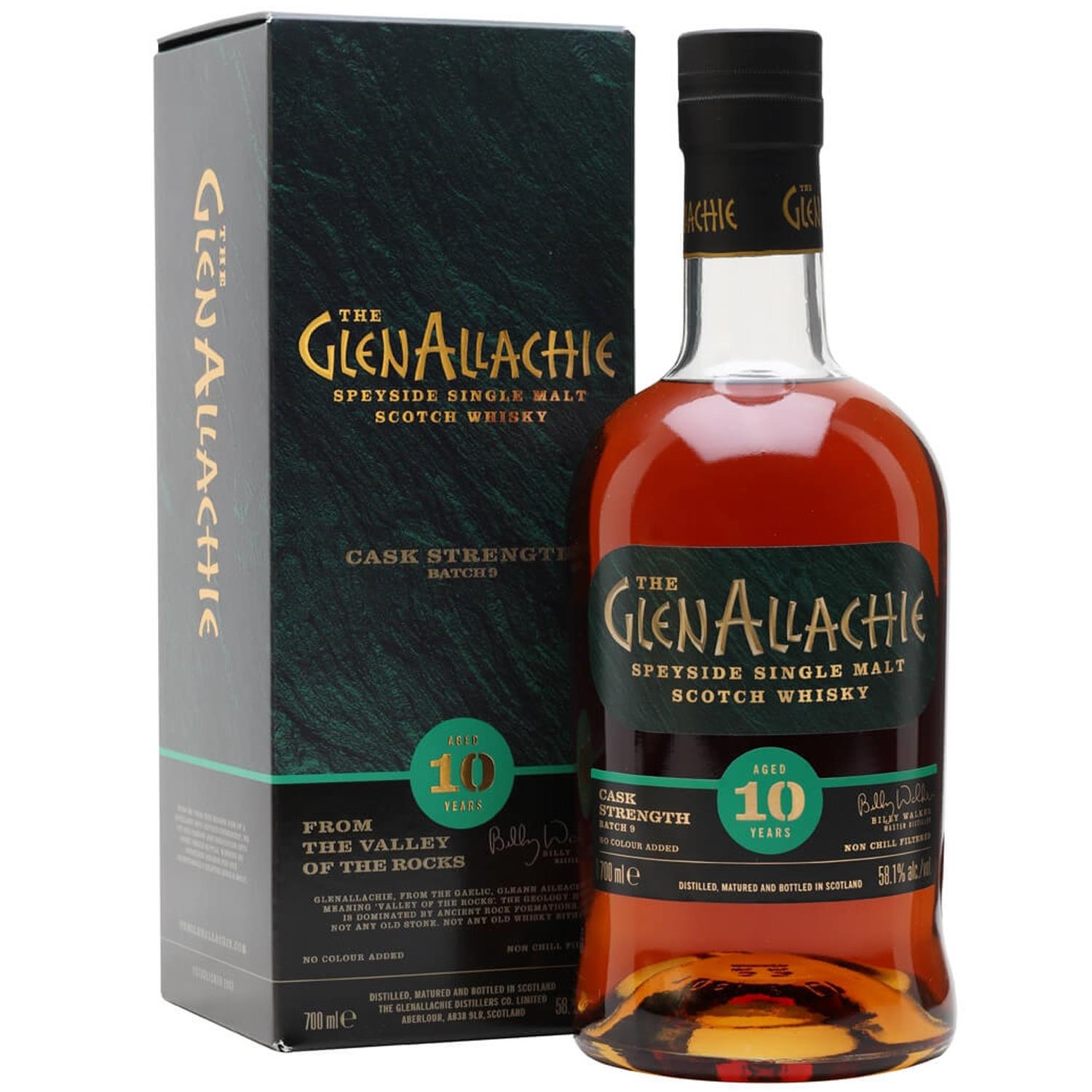 Glenallachie 10 Year Old Batch 9 Cask Strength Whisky 70cl
