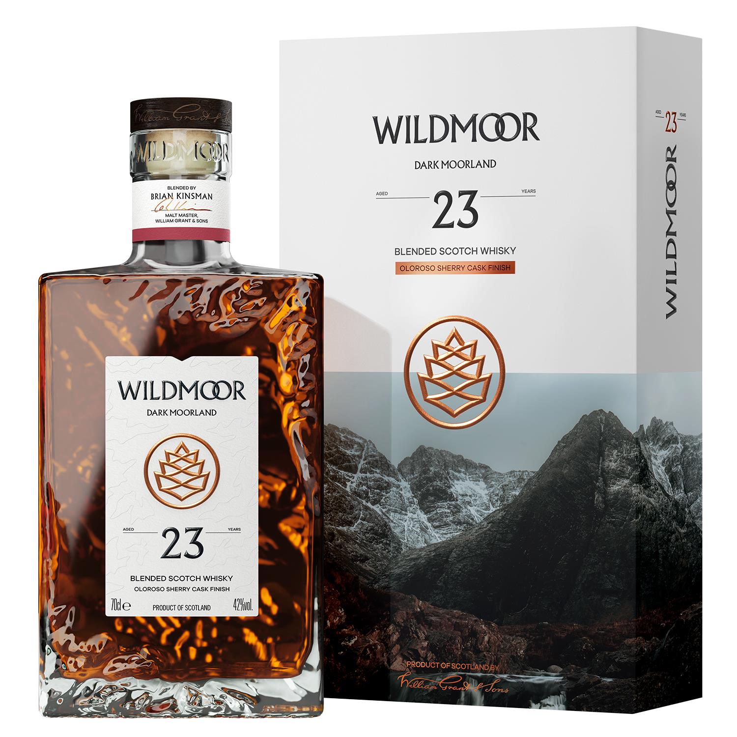 Wildmoor 23 Year Old Dark Moorland Whisky 70cl