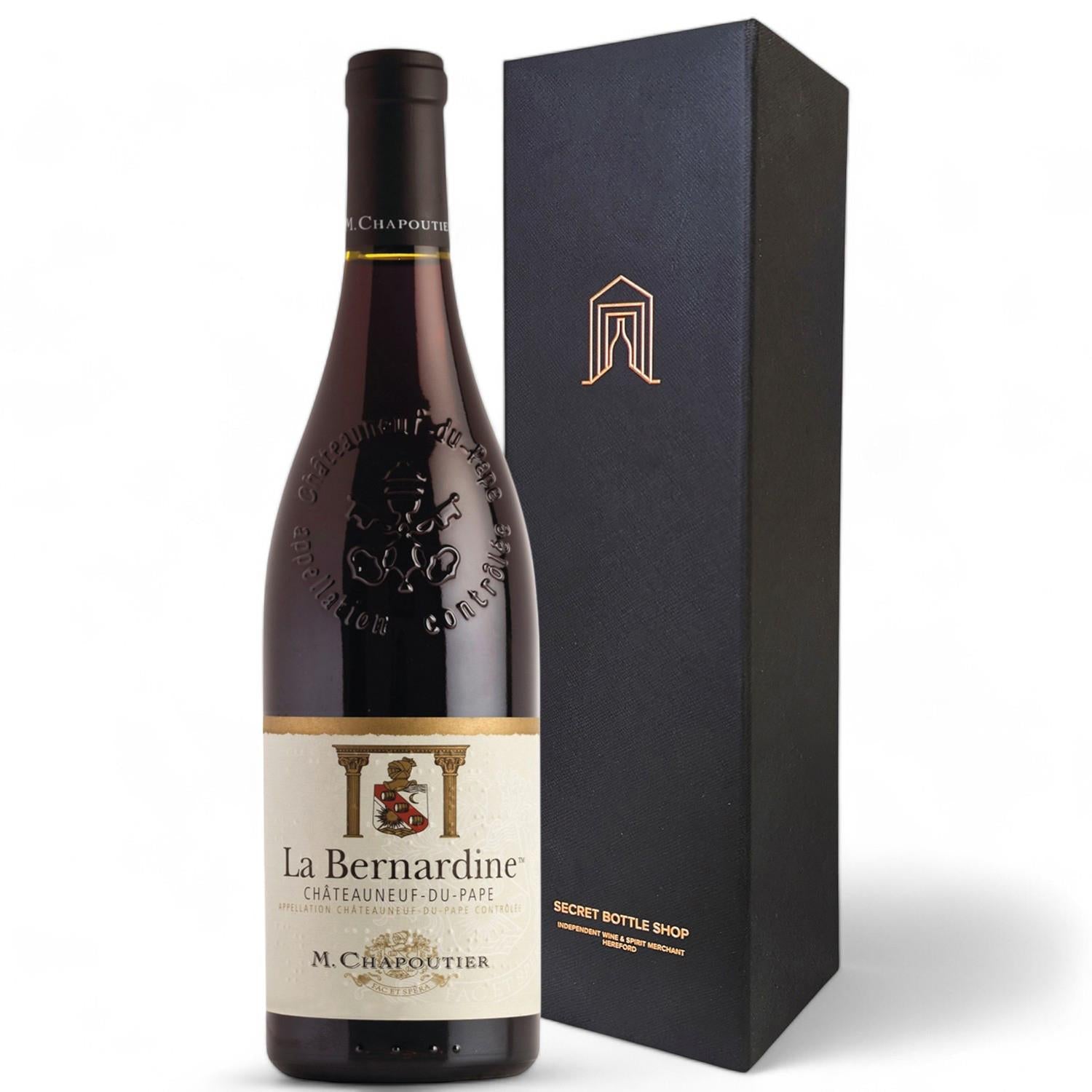 M. Chapoutier Chateauneuf Du Pape La Bernardine Gift Boxed 75cl