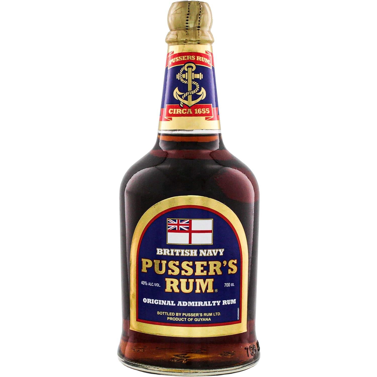 Pussers Blue Label Original Rum 70cl