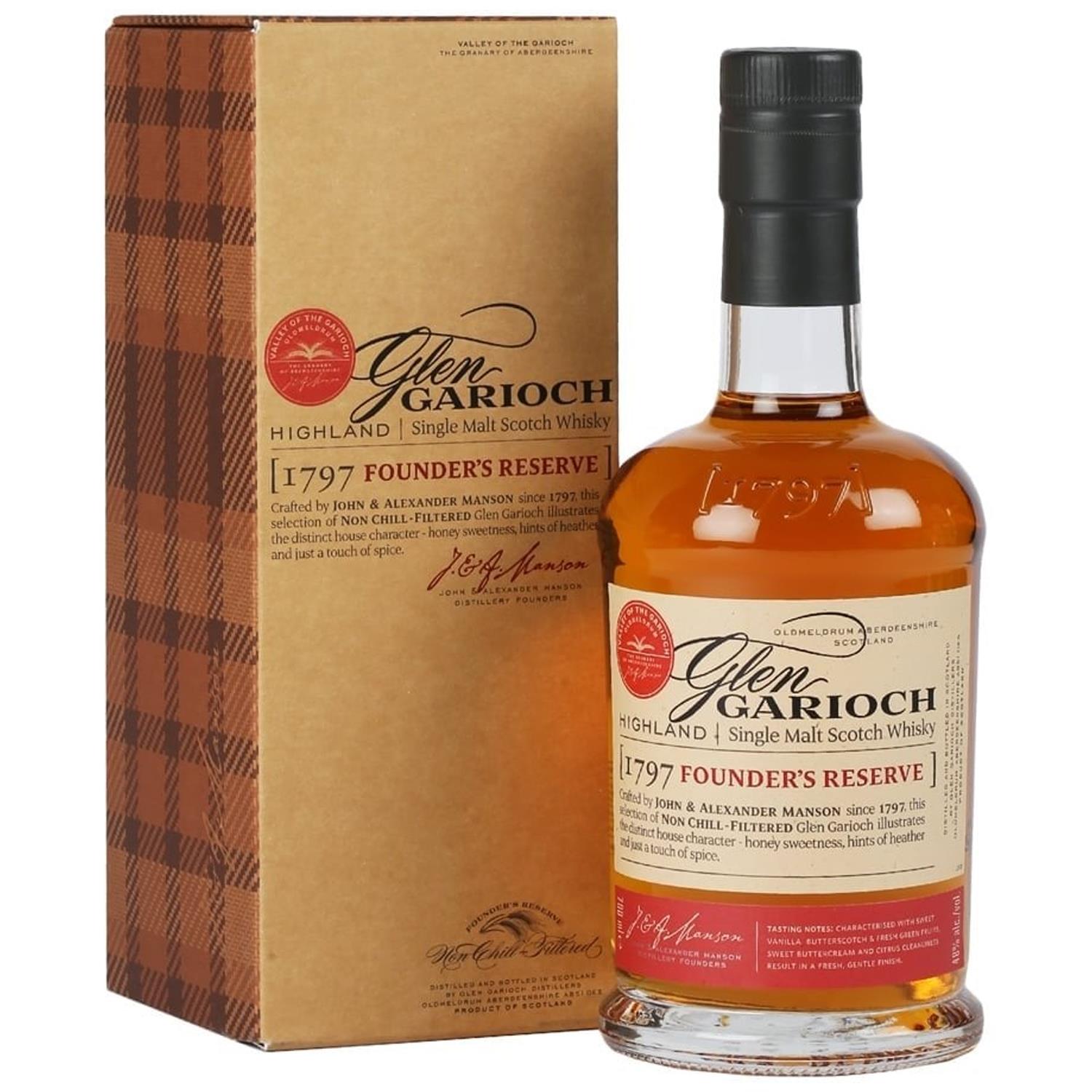 Glen Garioch 1797 Founders Reserve Whisky 70cl