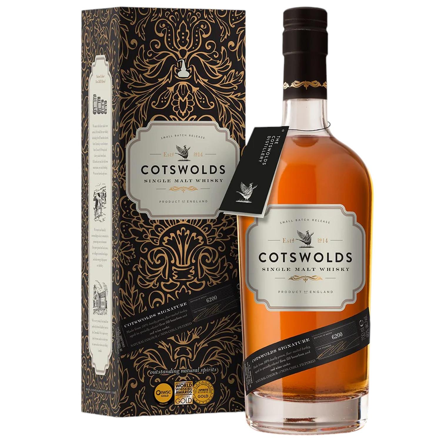 Cotswolds Signature Single Malt Whisky 70cl