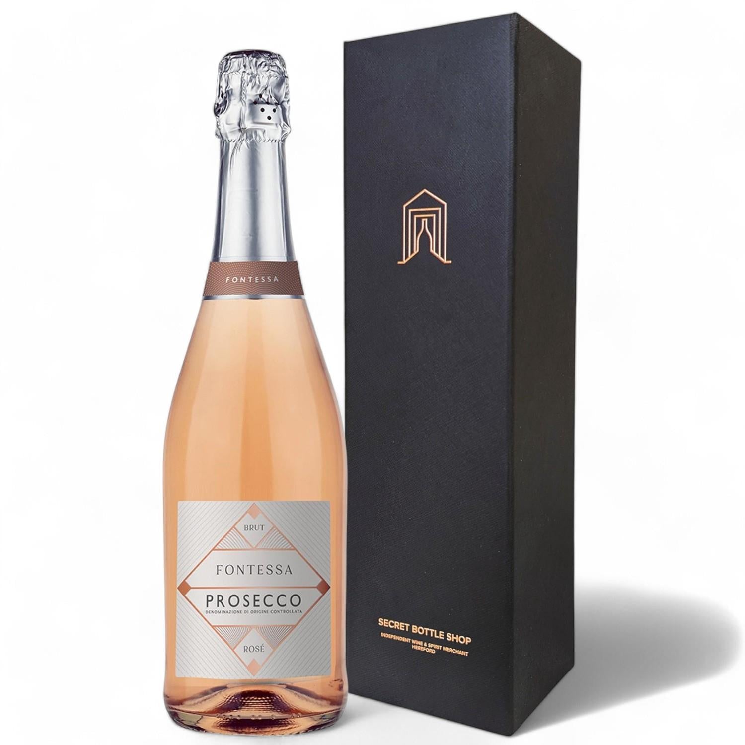 Fontessa Prosecco Rose Gift Boxed 75cl