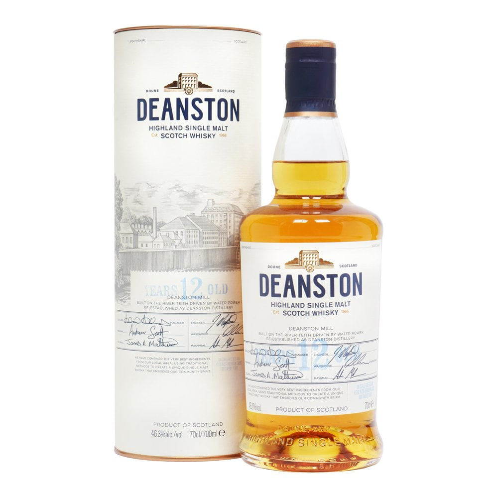 Deanston 12 Year Old Single Malt Scotch Whisky 70cl 46.3% ABV