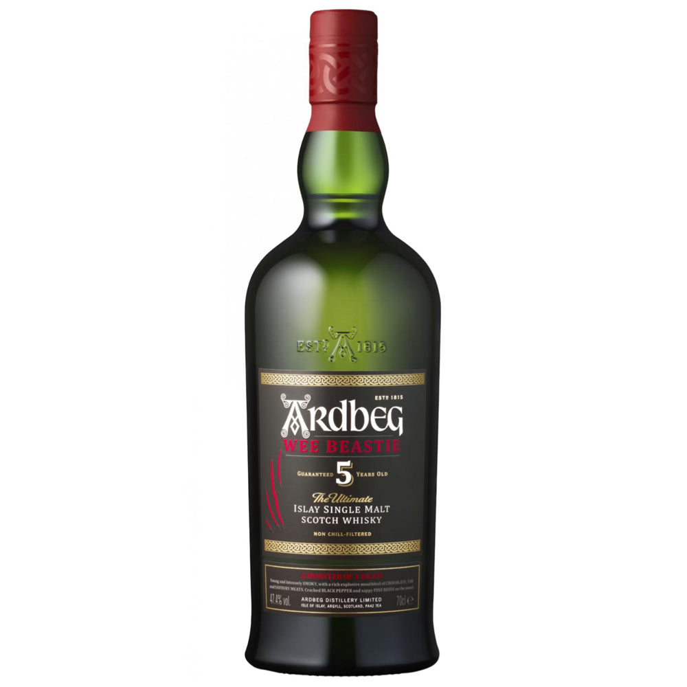 Ardbeg Wee Beastie 5 Year Old Whisky 70cl 47.4% ABV