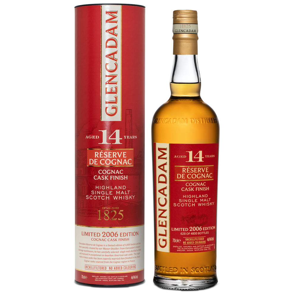 Glencadam 14 Year Old Reserve De Cognac Whisky 70cl