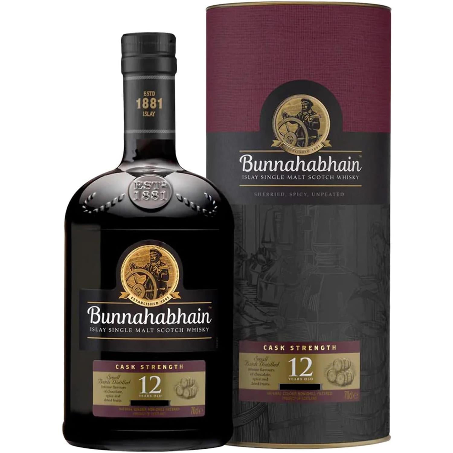 Bunnahabhain 12 Year Old Cask Strength 2023 Release Whisky 70cl