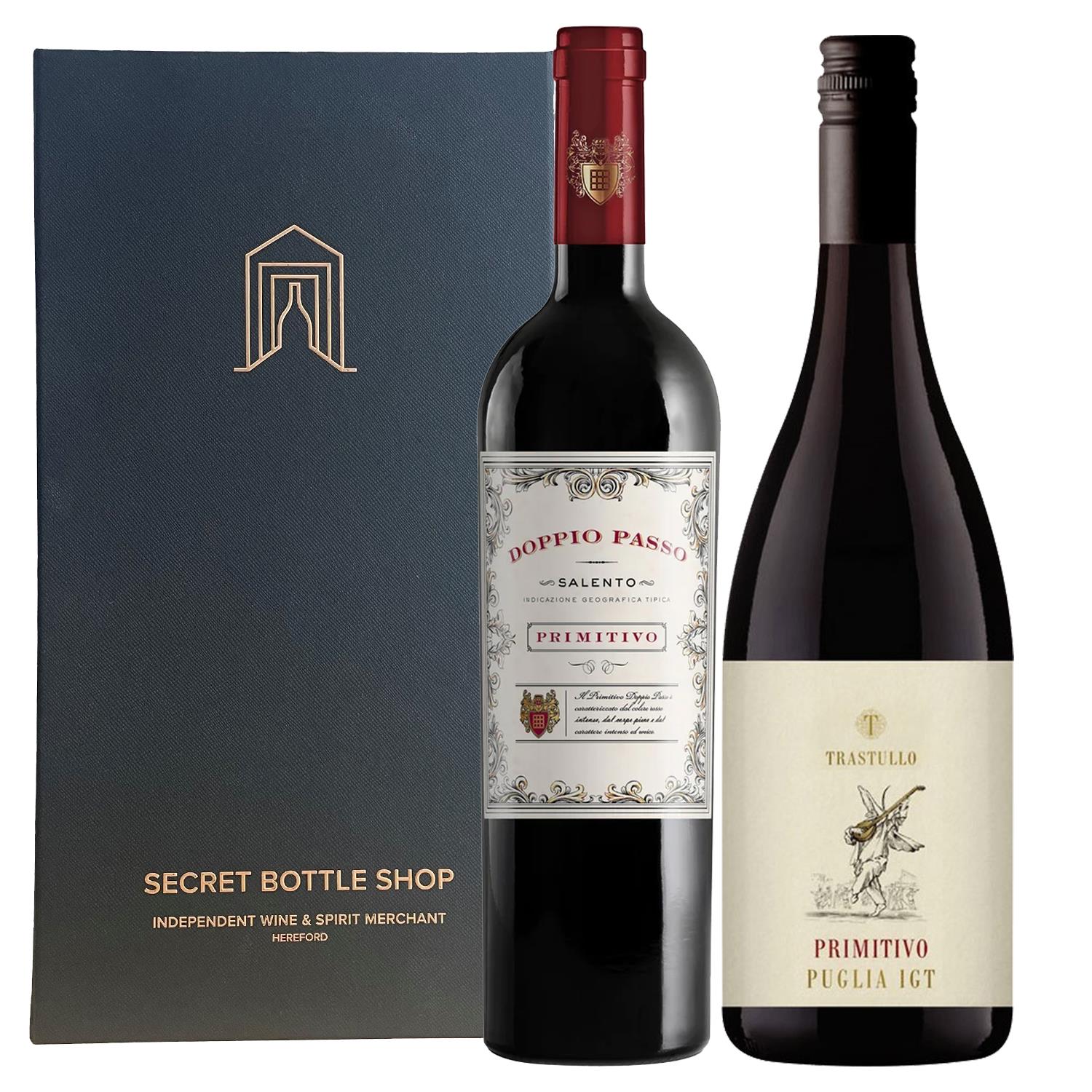 Primitivo Red Wine Discovery Gift Set 75cl