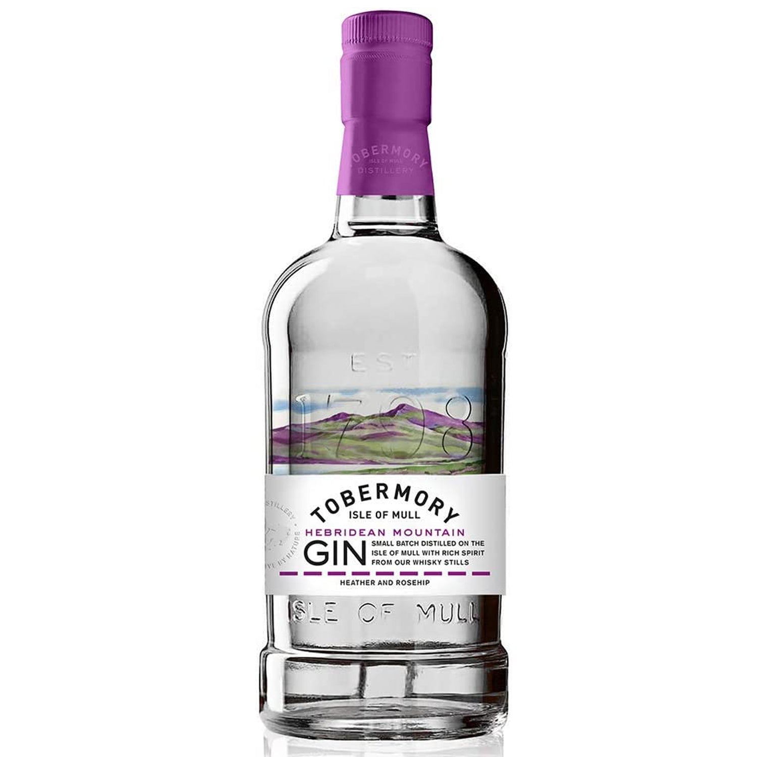 Tobermory Heather & Rosehip Gin 70cl