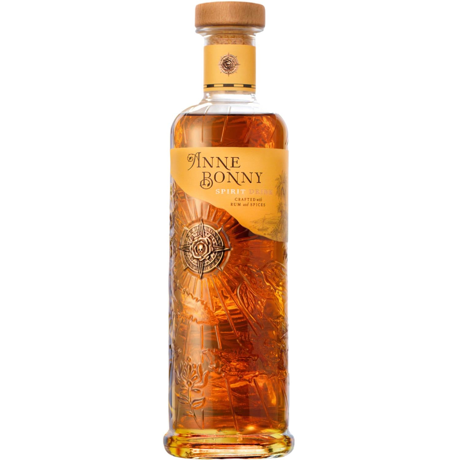 Anne Bonny Pirate Caribbean Spiced Rum 70cl