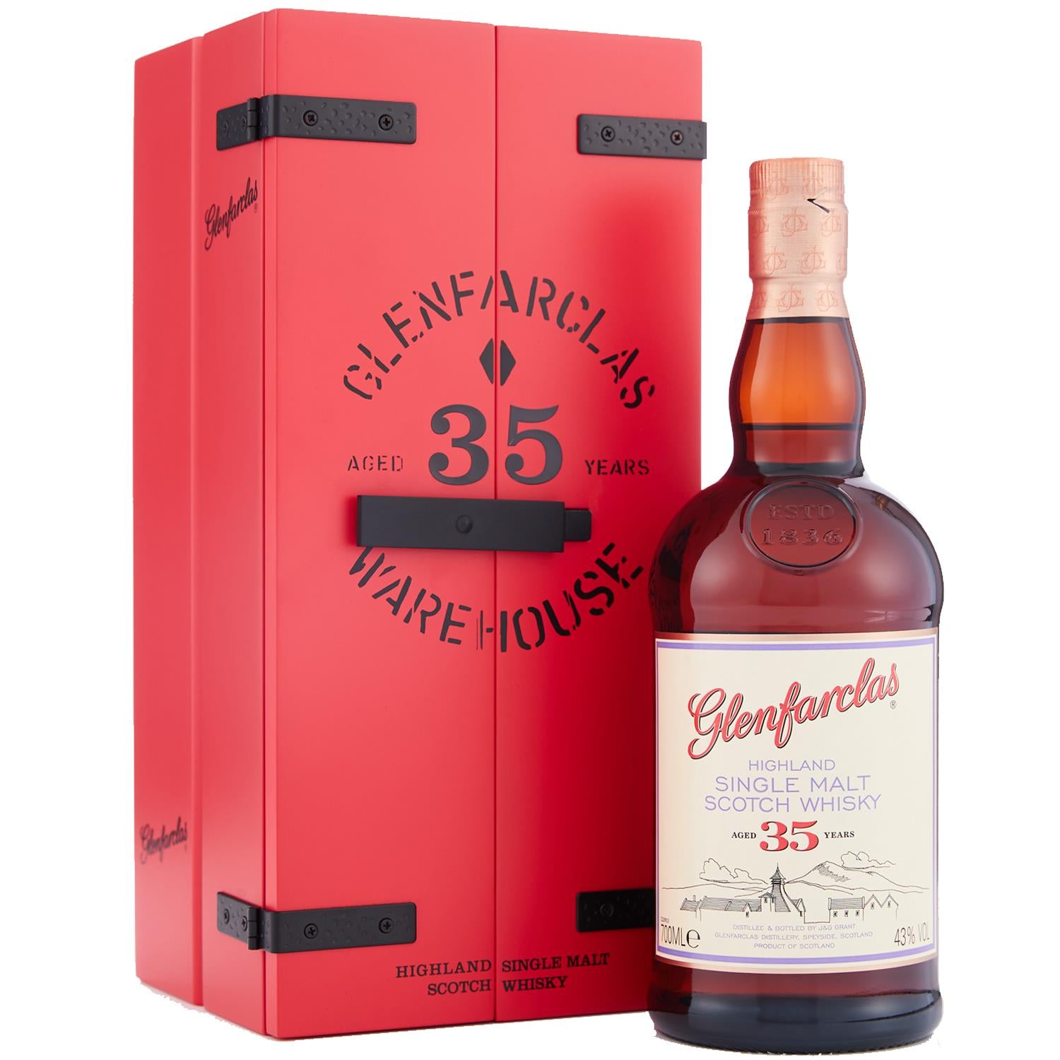 Glenfarclas 35 Year Old Whisky 70cl
