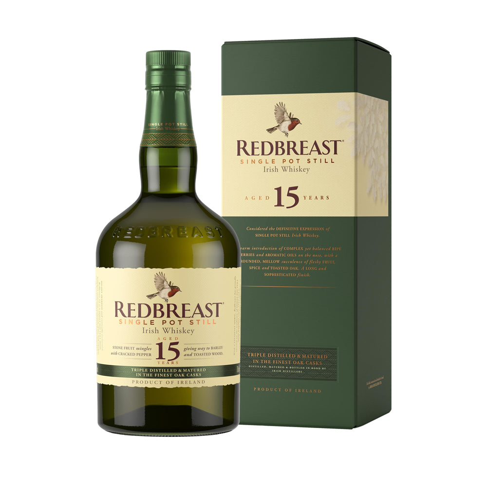 Redbreast 15 Year Old Irish Whiskey 70cl