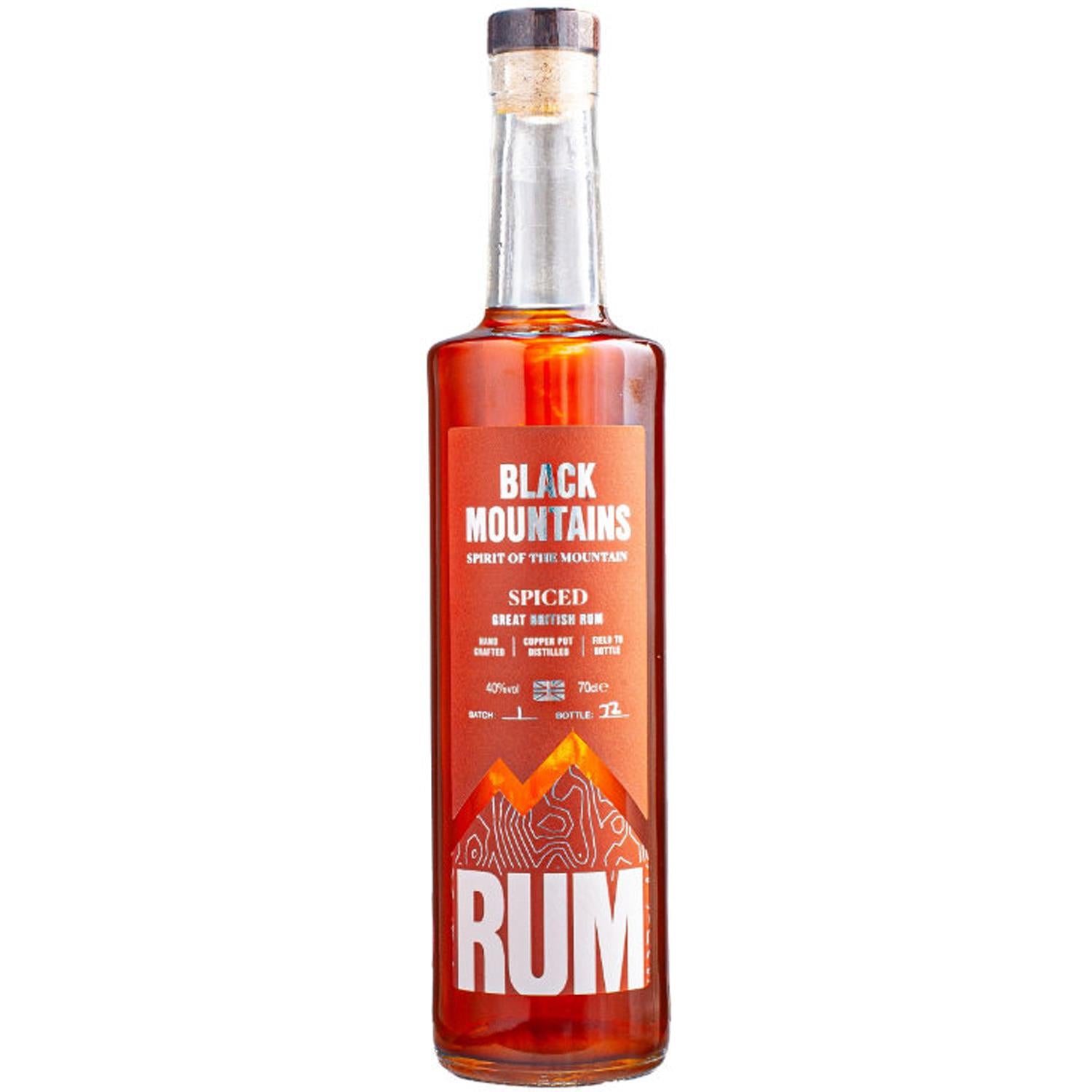Black Mountains Botanicals Spiced Rum 70cl
