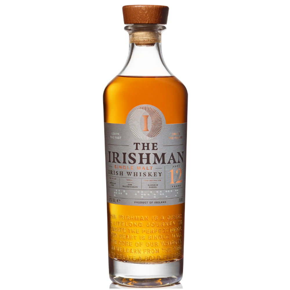 The Irishman 12 Year Old Single Malt Irish Whiskey 70cl 43% ABV
