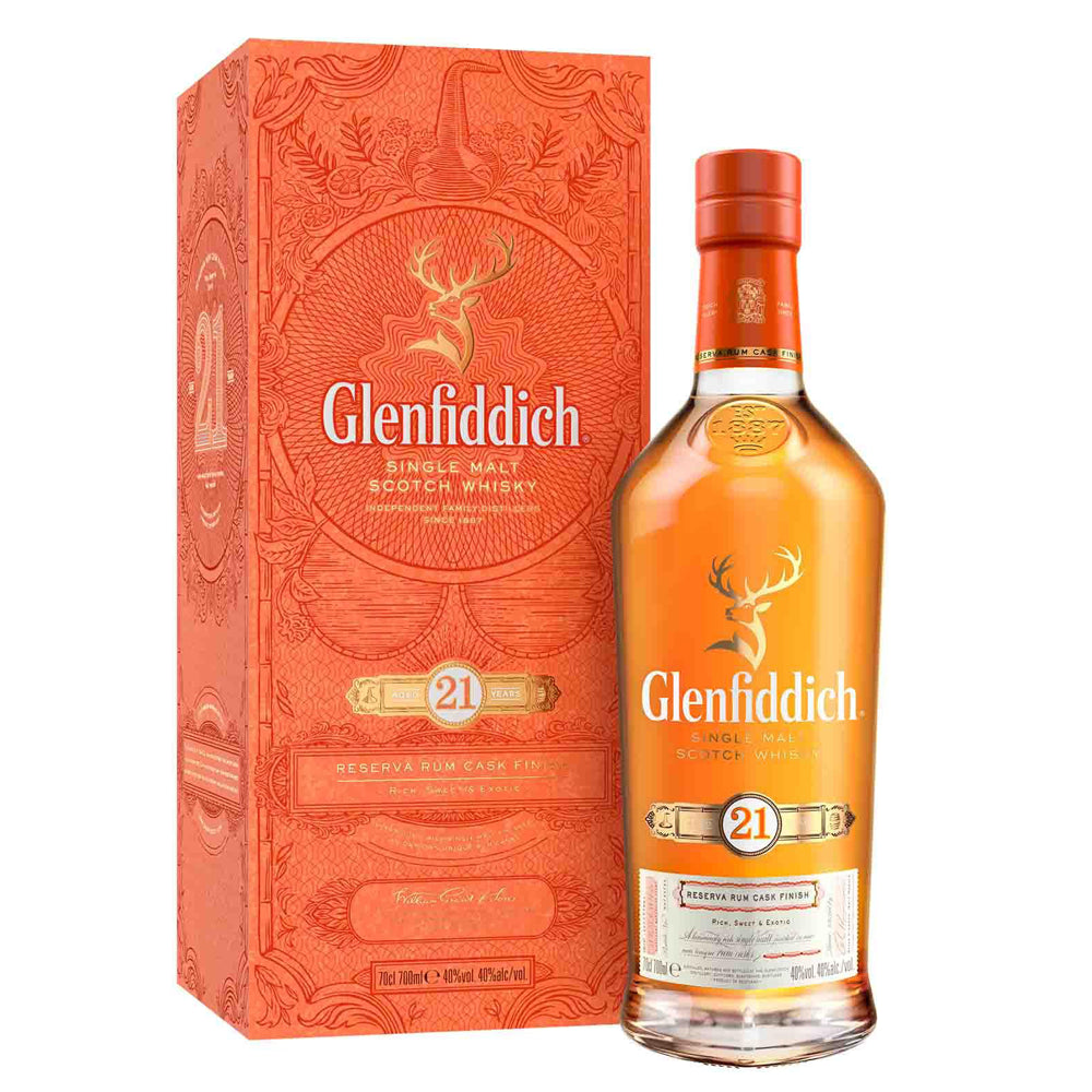 Glenfiddich 21 Year Old Gran Reserva Single Malt Scotch Whisky 70cl 40% ABV