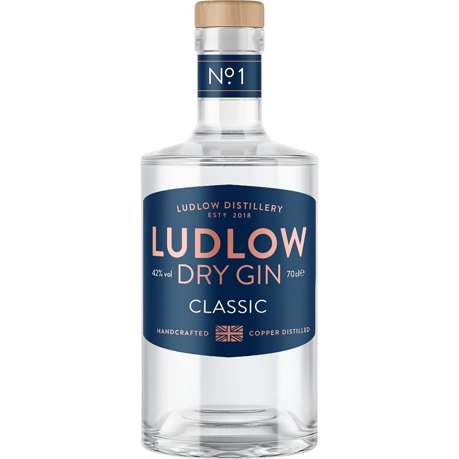 Ludlow Dry Gin 70cl