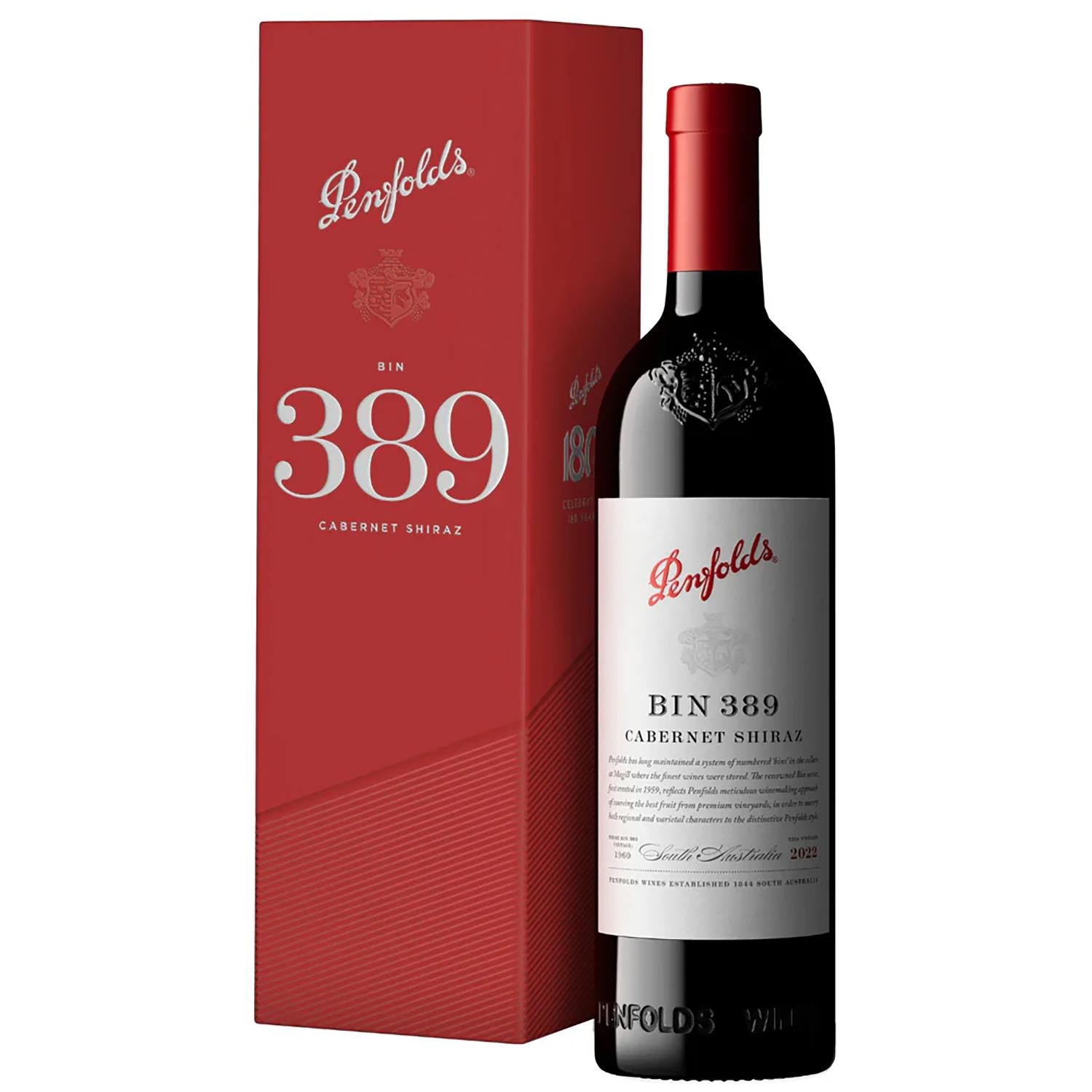 Penfolds Bin 389 Cabernet Shiraz 2021 75cl