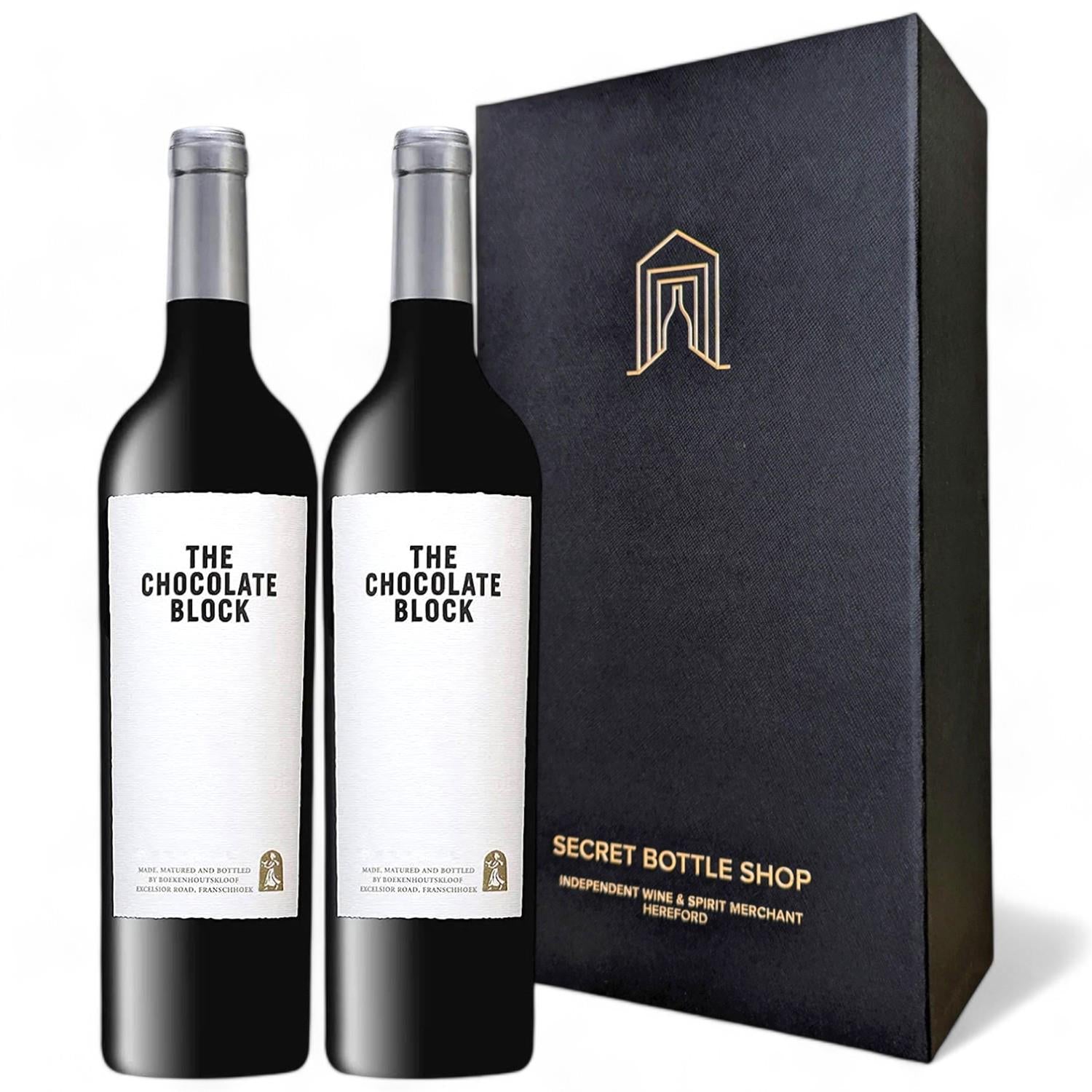 The Chocolate Block Red Wine Duo Gift Box 75cl