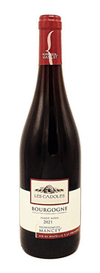 Bourgogne Pinot Noir, 2021 Les Cadoles By Les Vignerons De Mancey