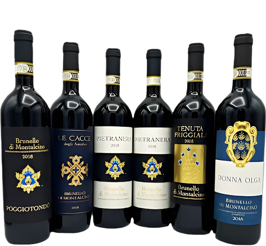 Brunello di Montalcino Six by Donna Olga Peluso