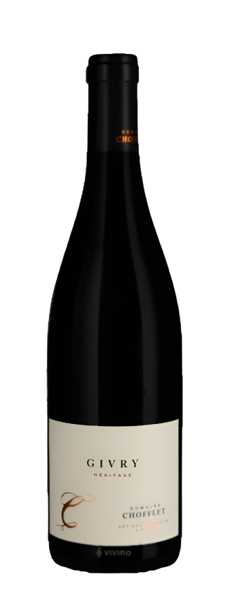 Givry Rouge 2021 Heritage by Domaine Chofflet, Burgundy, France