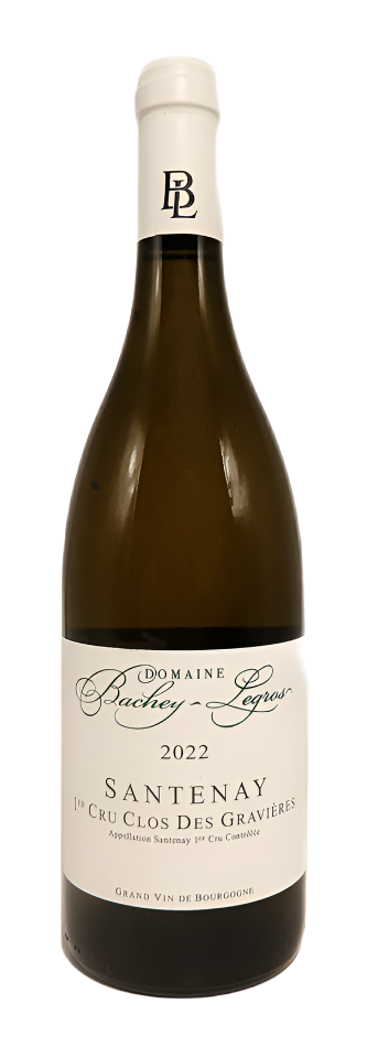 Santenay 1st Cru Blanc, 2022 Clos des Gravieres by Bachey Legros