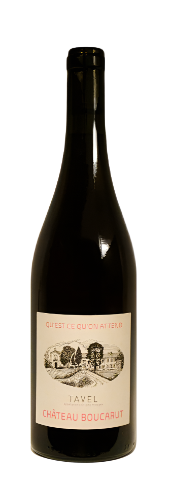 Tavel Rose', 2023 , Qu Est ce qu on, Chateau de Boucarut, Rhone , France
