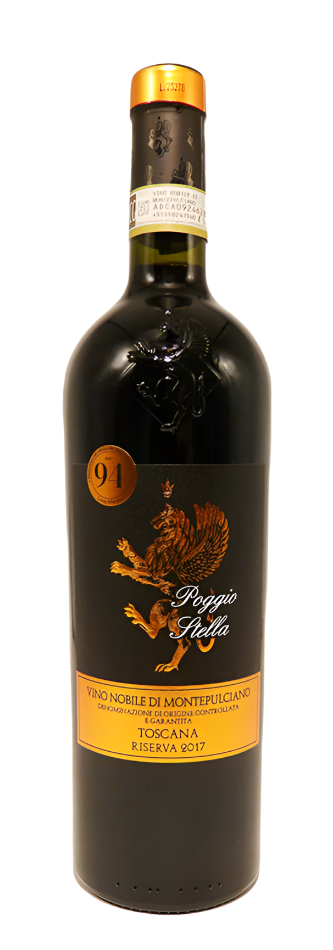 Vino Nobile di Montepulciano 2017 Riserva  DOCG Poggio Stella, Tuscany, Italy