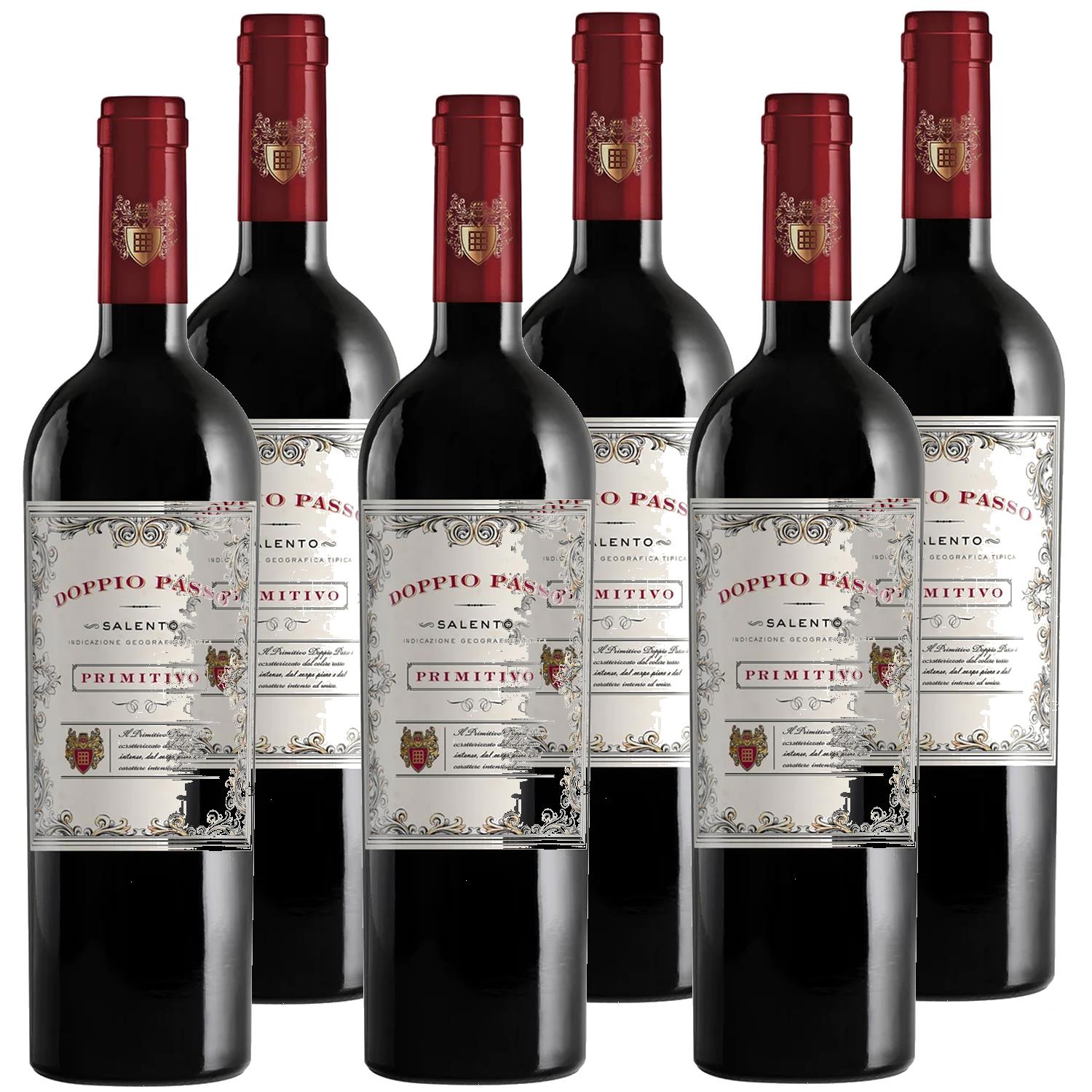 Primitivo Di Salento Doppio Passo Case Of 6 x 75cl