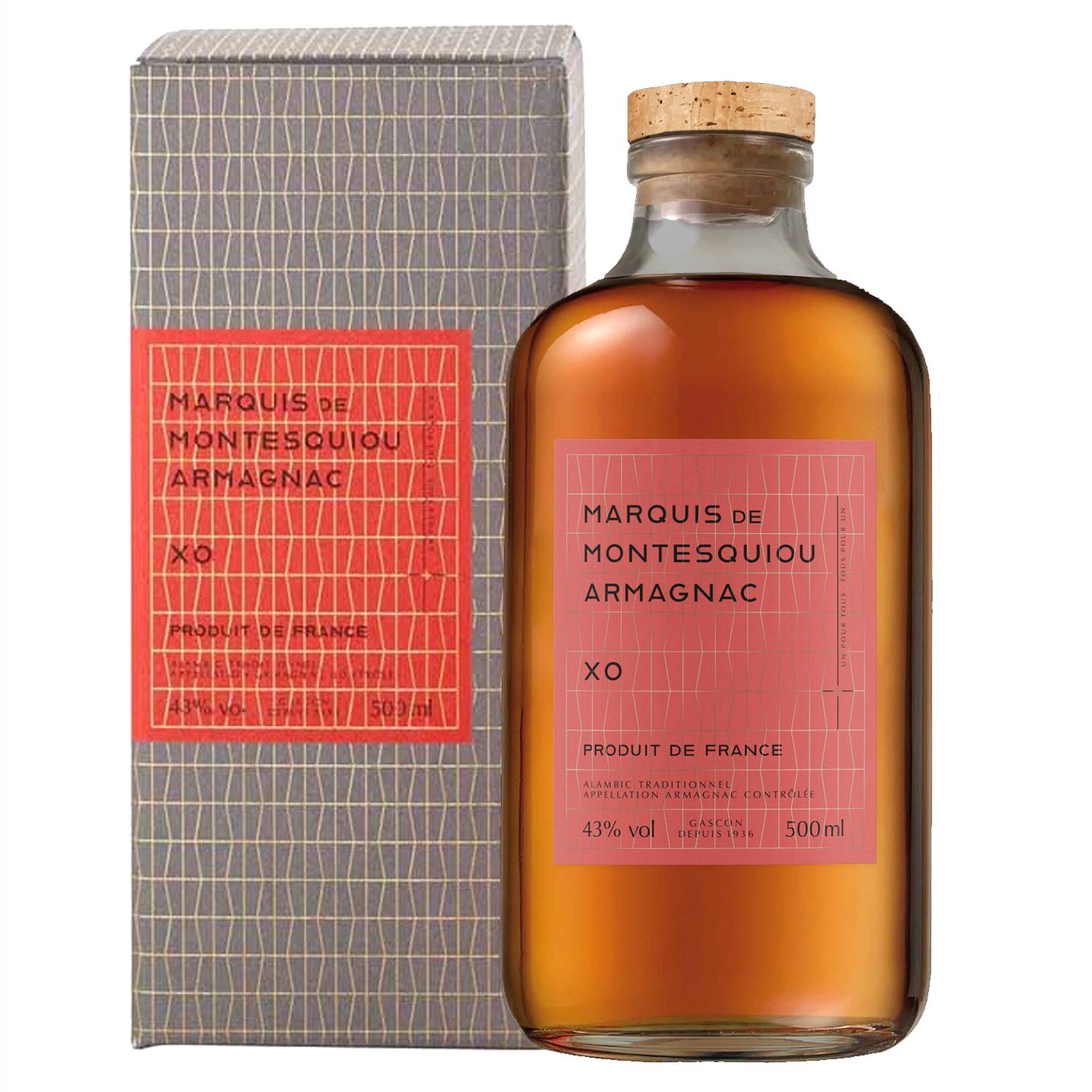 Marquis De Montesquiou XO Armagnac 50cl